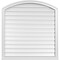 Ekena Millwork Arch Top Surface Mount PVC Gable Vent w/ 2"W x 2"P Brickmould Sill Frame, 38"W x 38"H GVPAR38X3803SN - alternate 1